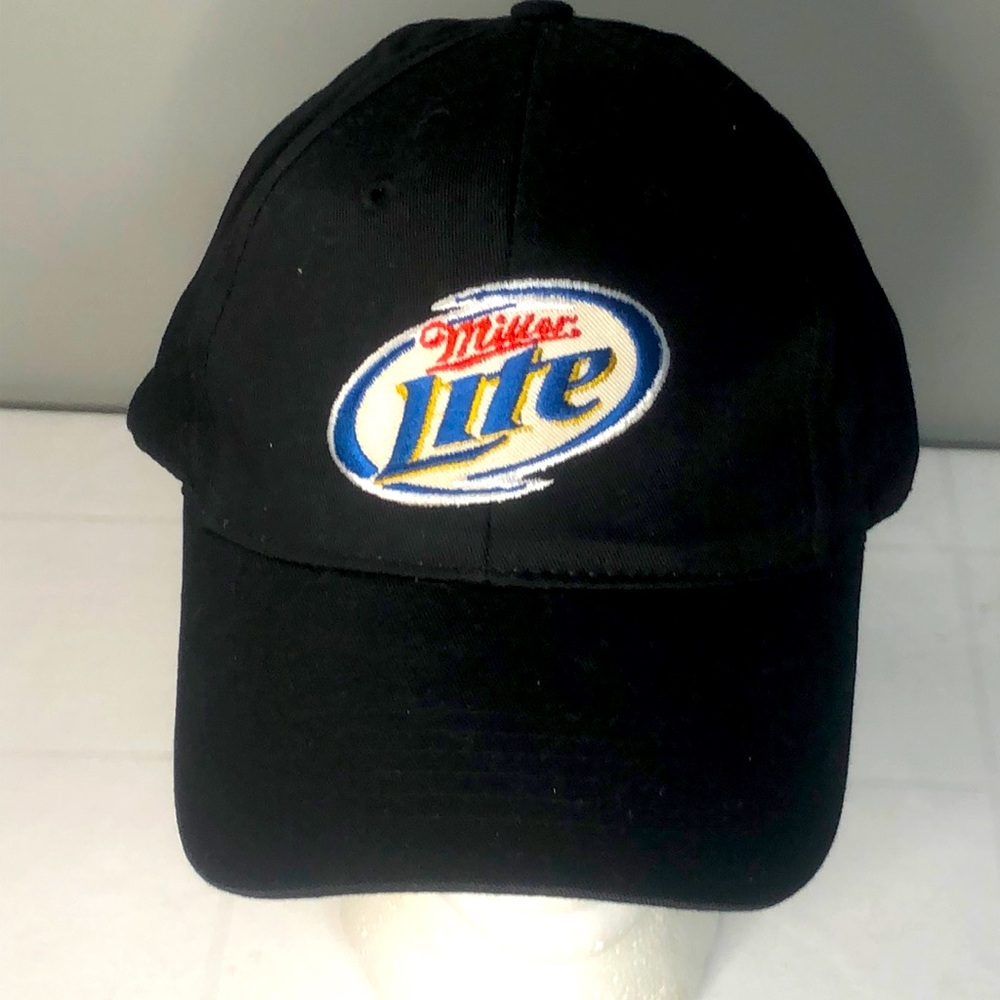Miller Lite Cap Harley Davidson sponsor Hat 2008 adjustable one size